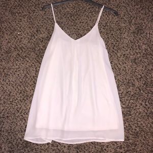 Tobi White Triangle Sundress